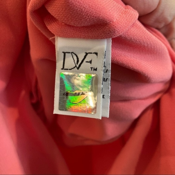 DIANE VON FURSTENBERG Sz 10 Scoop Neck Column Style Shift Tunic Dress - Picture 6 of 10